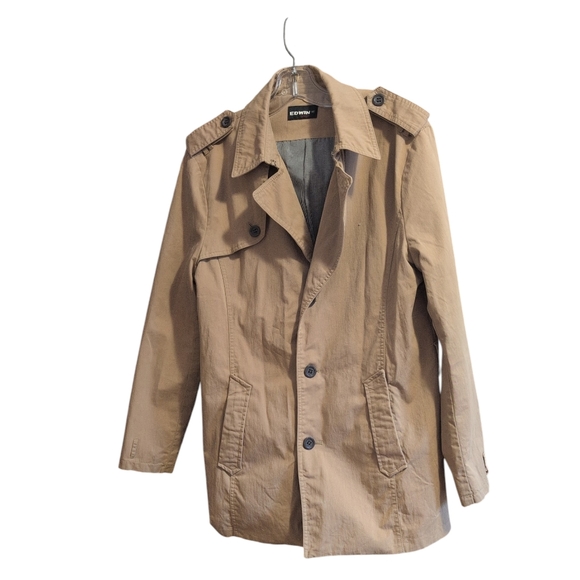 Converse Other - Edwin Trench Coat Lined Button Front Jacket Casual Outerwear Men’s/Women’s